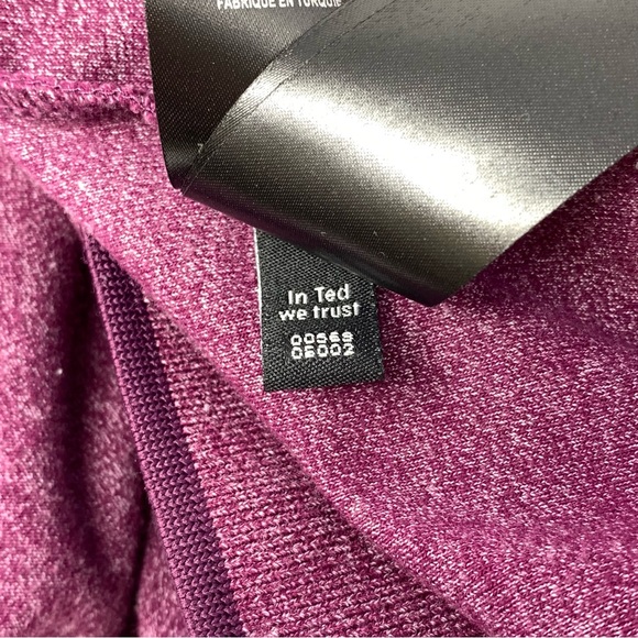 Ted Baker London Kapela Textured Crewneck Sweatshirt in Purple Size 5 XL - Picture 11 of 15